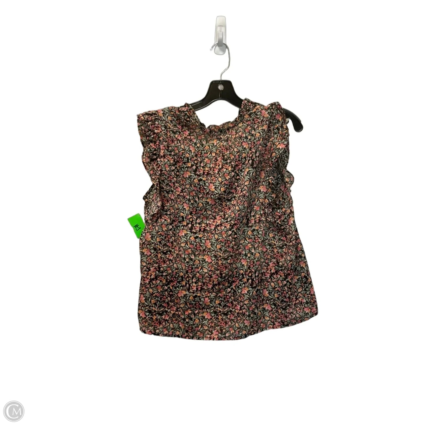 Top Sleeveless By Steve Madden In Tropical Print, Size: L