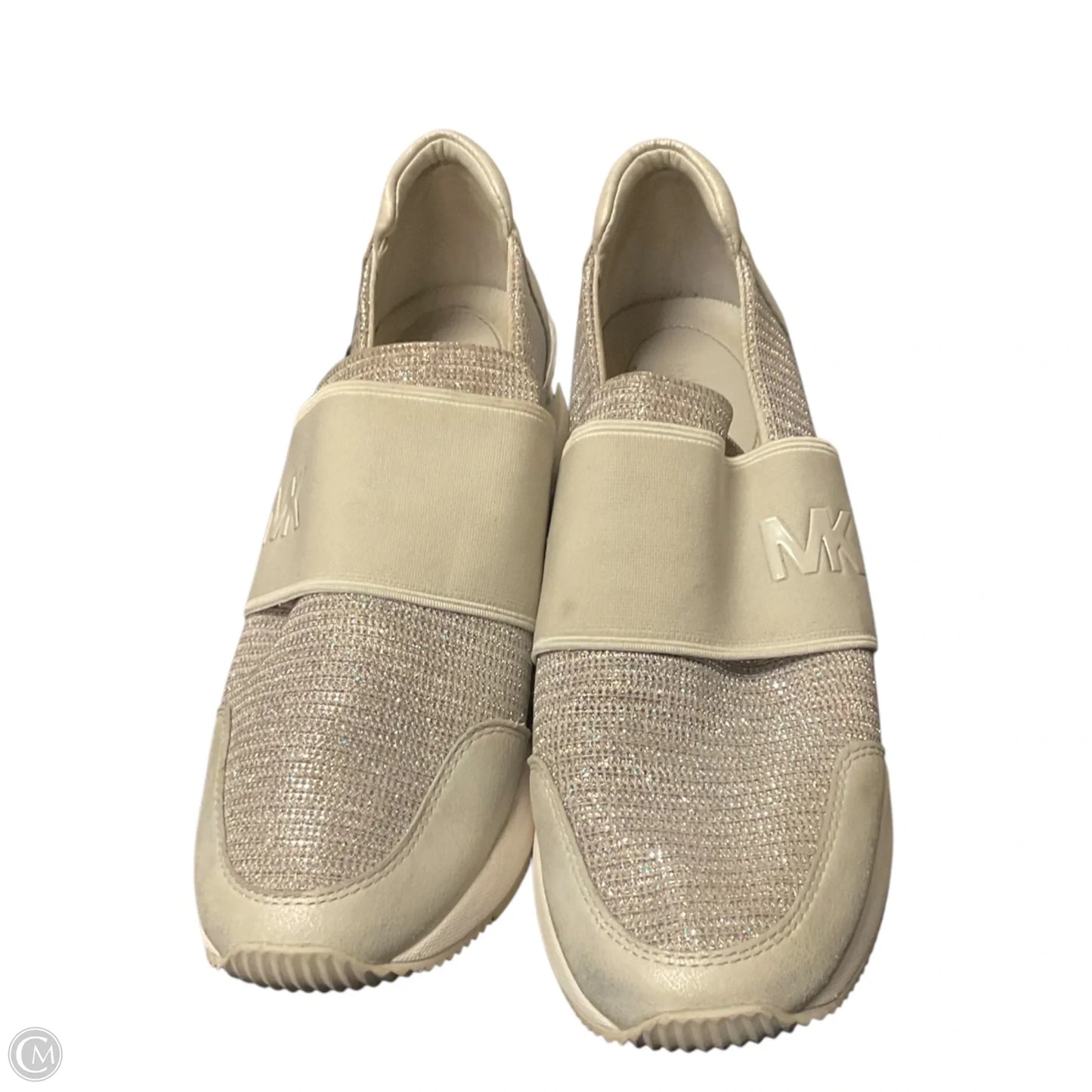 Shoes Designer By Michael Kors In Grey, Size: 7