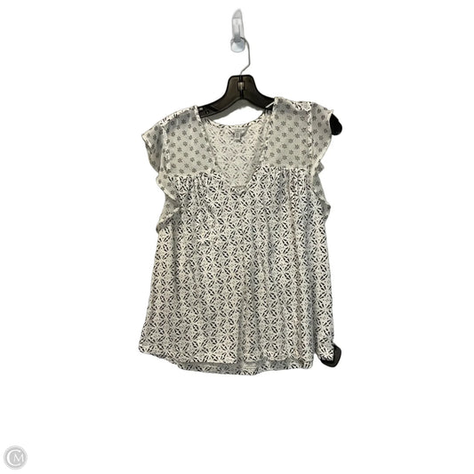 Top Sleeveless By Lucky Brand In White, Size: M