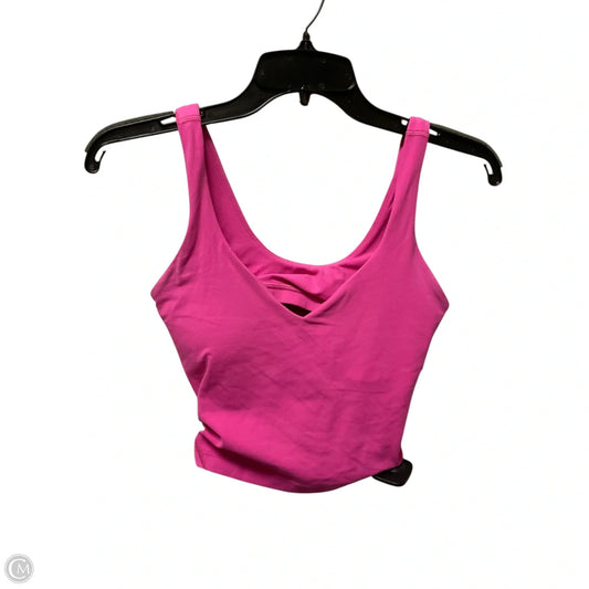Athletic Tank Top By Lululemon In Pink, Size: 2