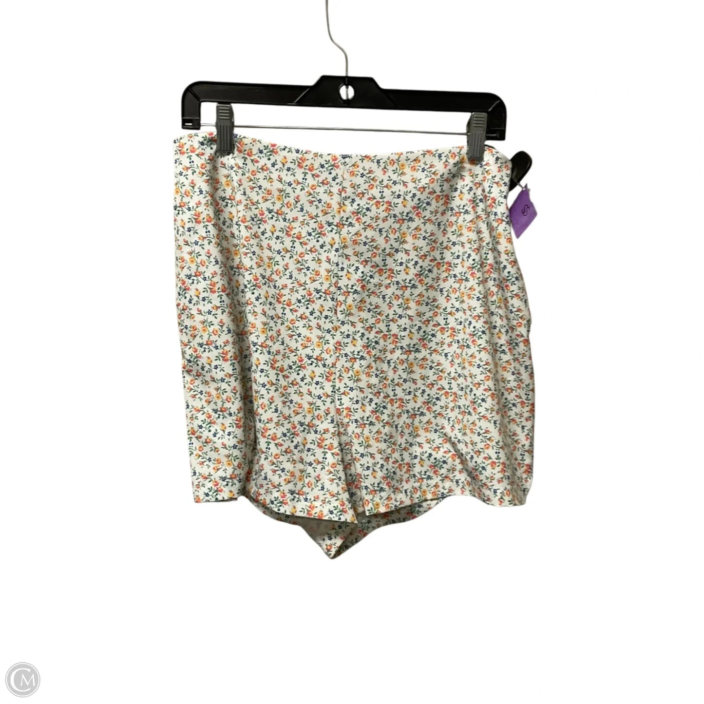 Shorts By Clothes Mentor In Floral Print, Size: L