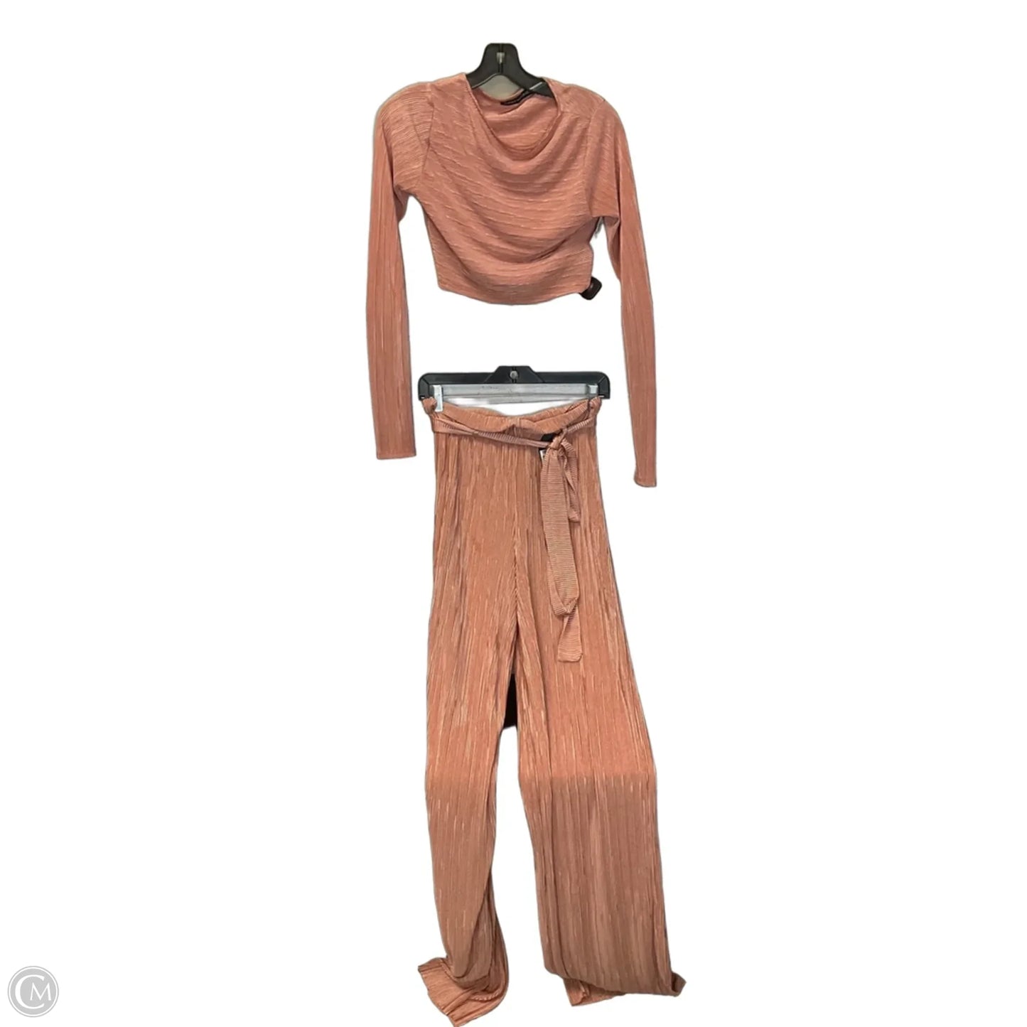 Pants Set 2pc By Nakedwardrobe In Pink, Size: M