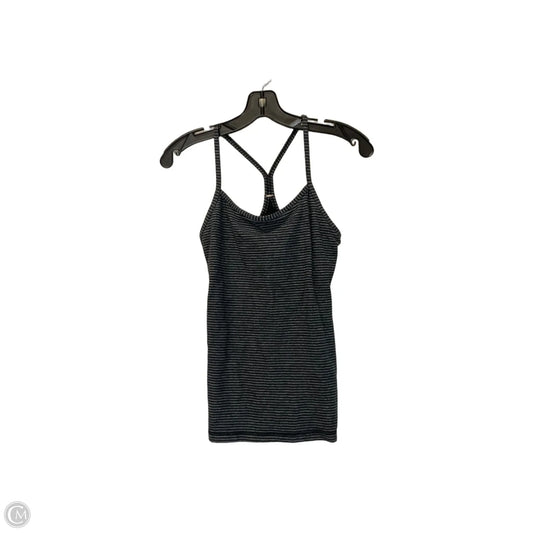 Athletic Tank Top By Lululemon In Grey, Size: 4