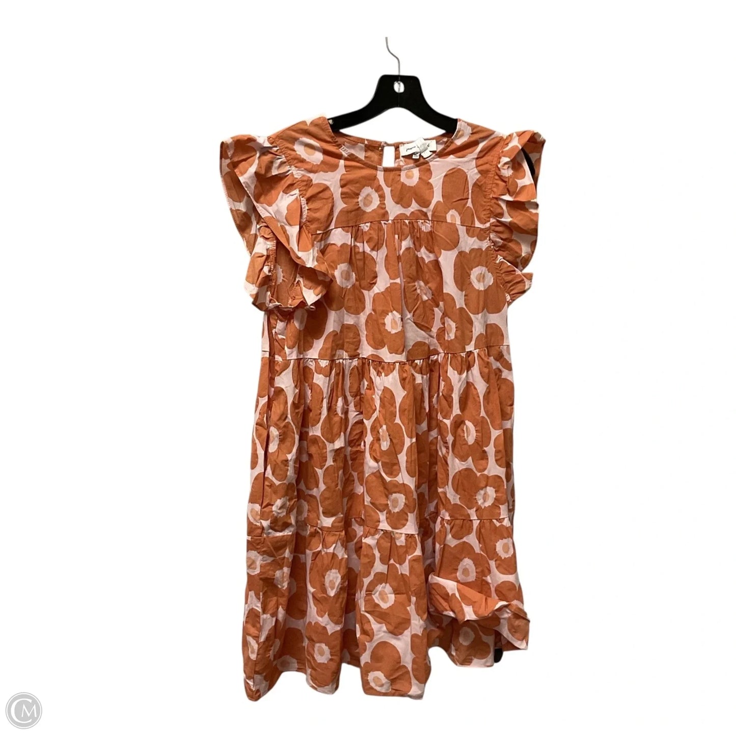 Dress Casual Short By Clothes Mentor In Orange, Size: S