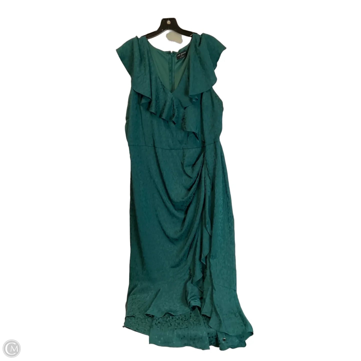 Dress Casual Maxi By Lane Bryant In Green, Size: 16