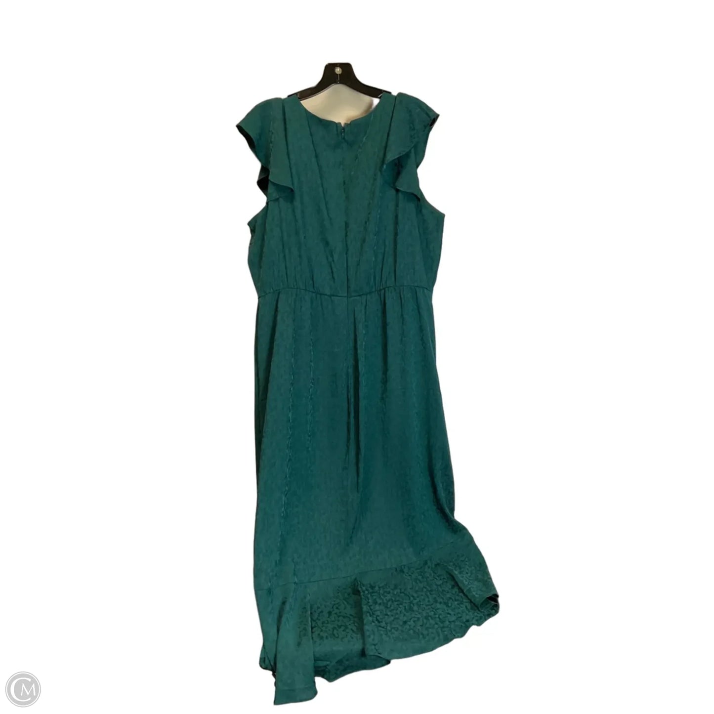 Dress Casual Maxi By Lane Bryant In Green, Size: 16