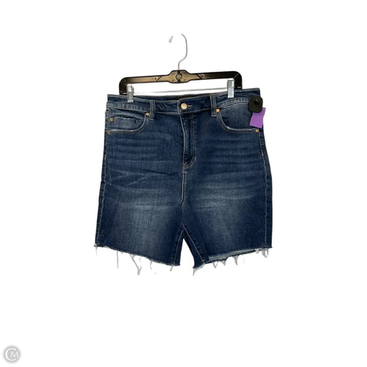 Shorts By Liverpool In Blue Denim, Size: 14