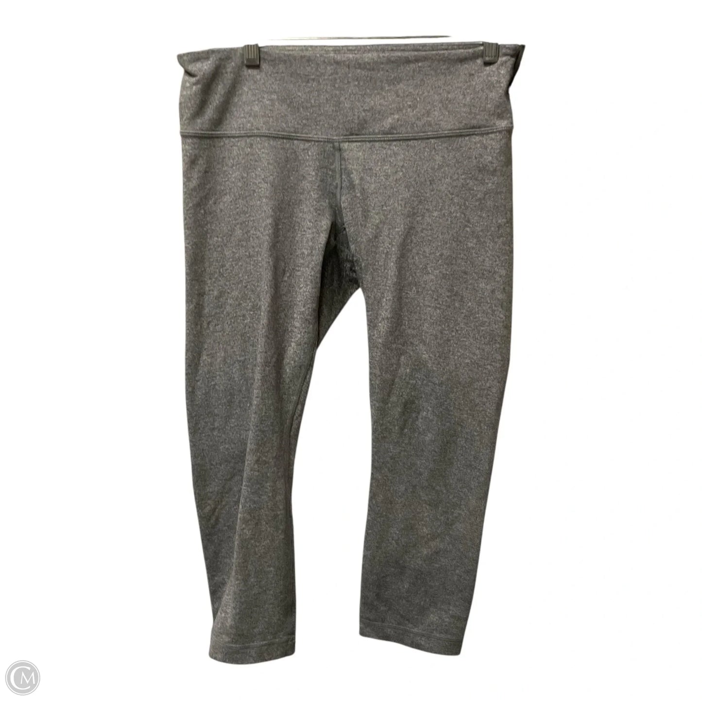 Athletic Capris By Lululemon In Grey, Size: 8
