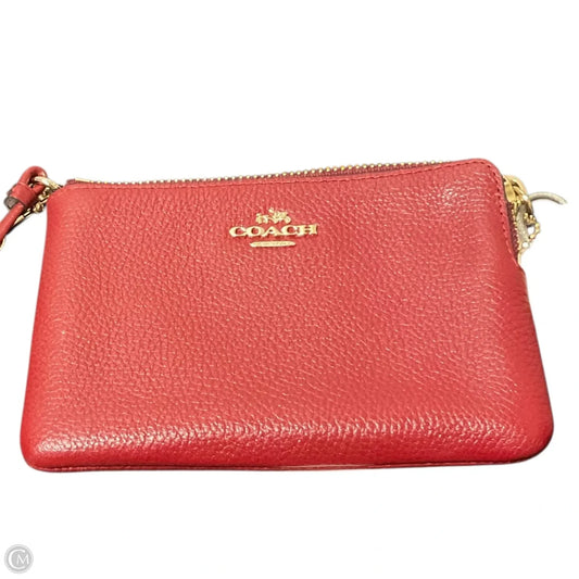 Wristlet Designer By Coach, Size: Small