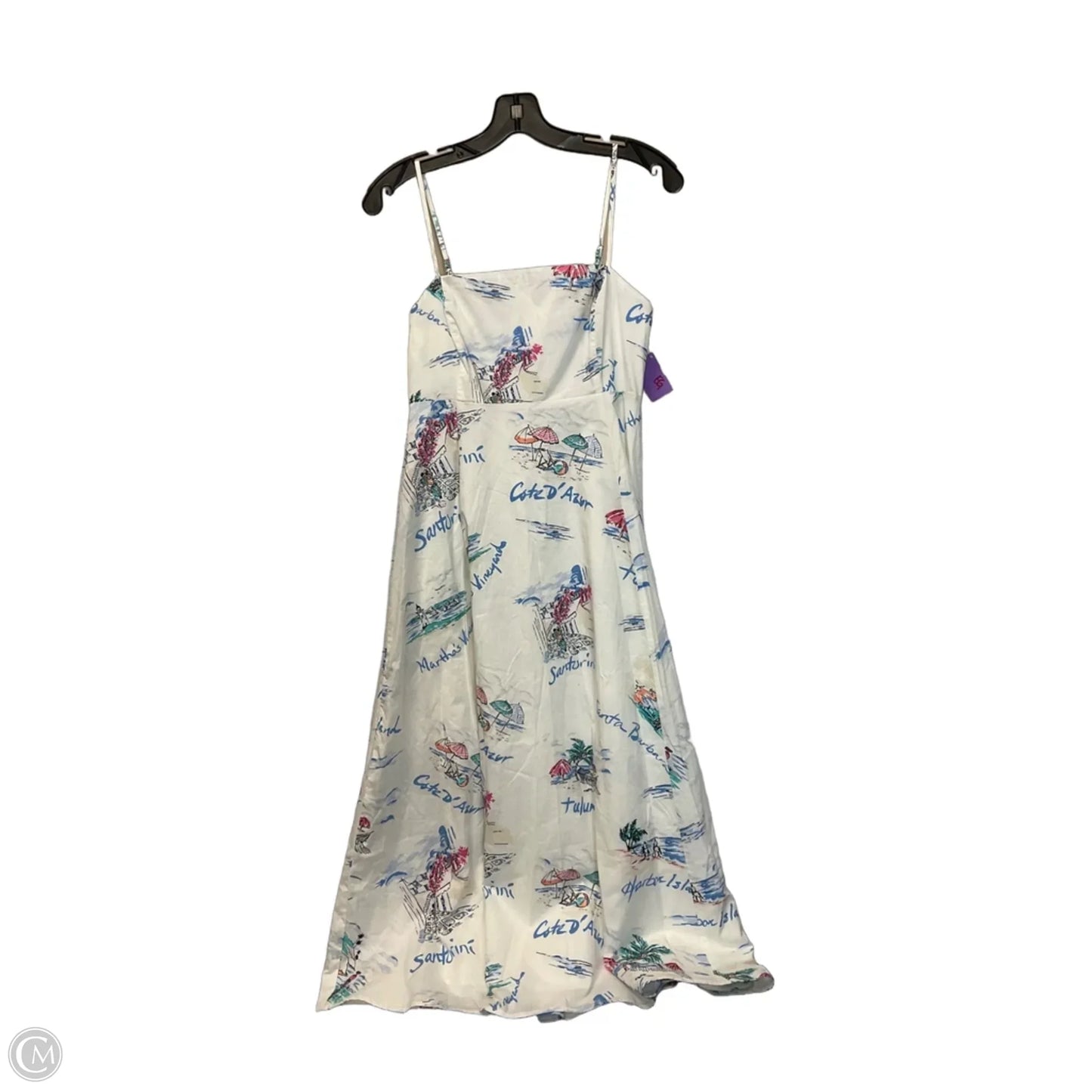 Dress Casual Maxi By Gap In White, Size: Xs