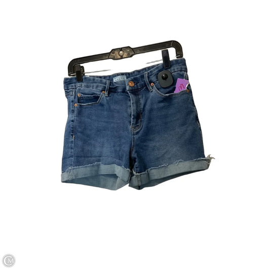 Shorts By Nicole Miller In Blue Denim, Size: 6