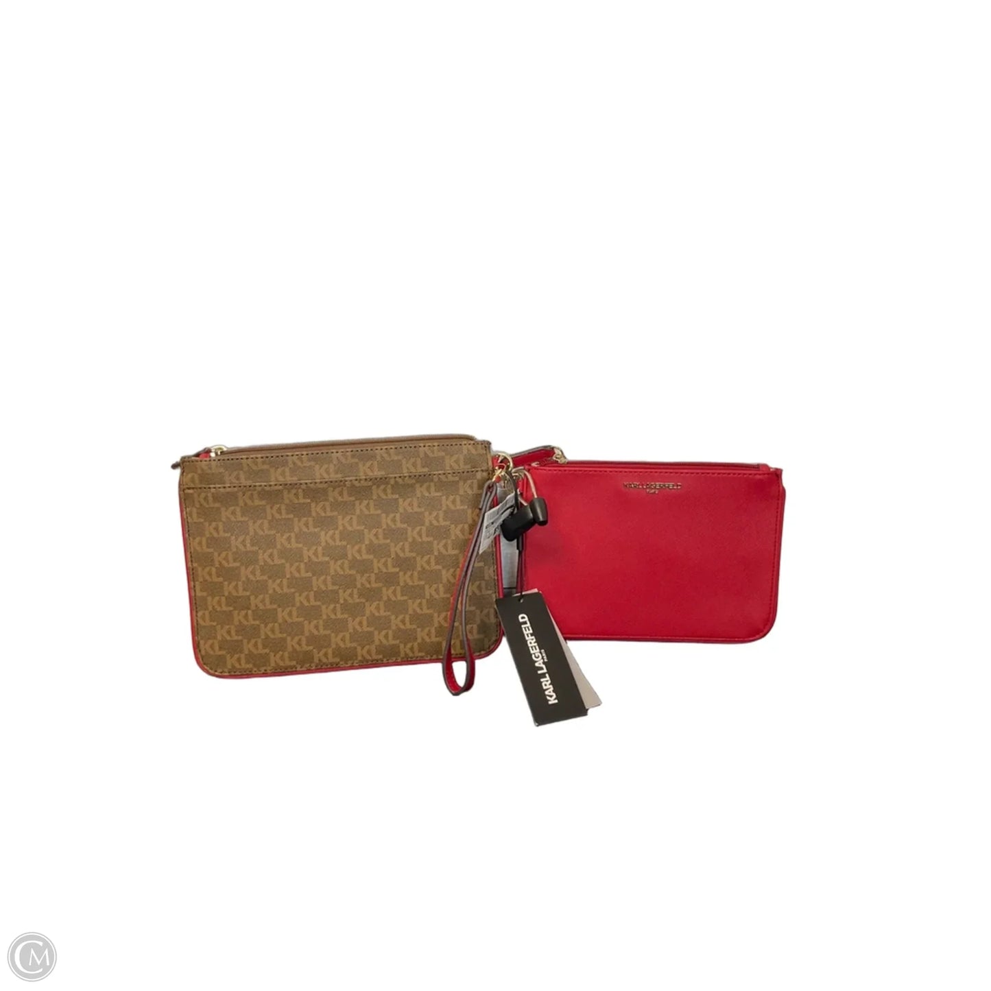 Wristlet Designer By Karl Lagerfeld, Size: Medium