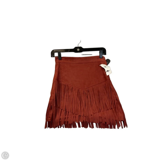 Skirt Mini & Short By Altard State In Red, Size: S