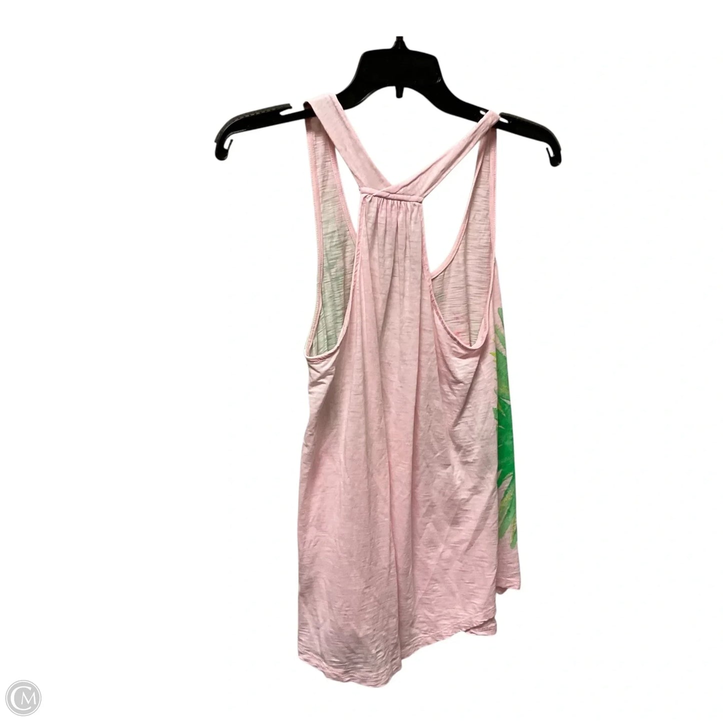Top Sleeveless Designer By Lilly Pulitzer In Green & Pink, Size: S