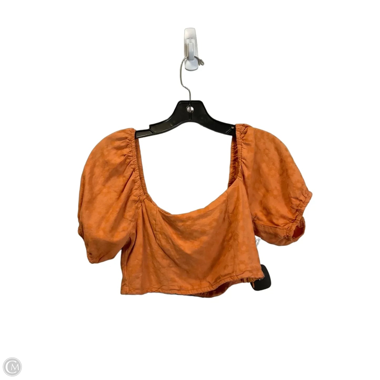 Top Short Sleeve By Le Lis In Orange, Size: S