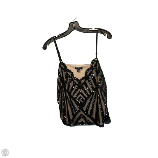 Tank Top By Express In Black, Size: S