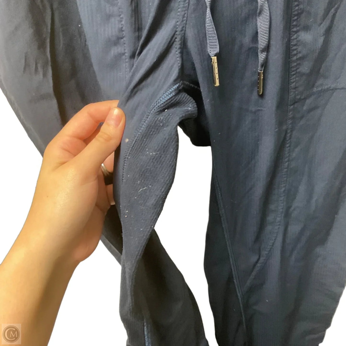 Athletic Pants By Lululemon In Navy, Size: 8