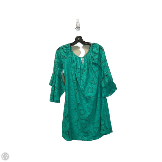 Dress Casual Short By Clothes Mentor In Teal, Size: L