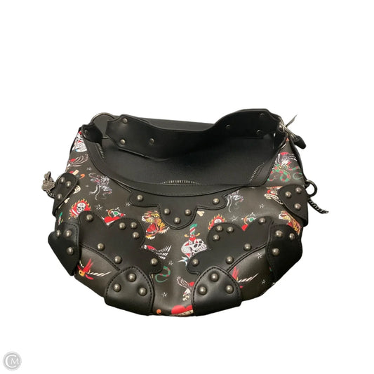 Handbag By Ed Hardy, Size: Medium