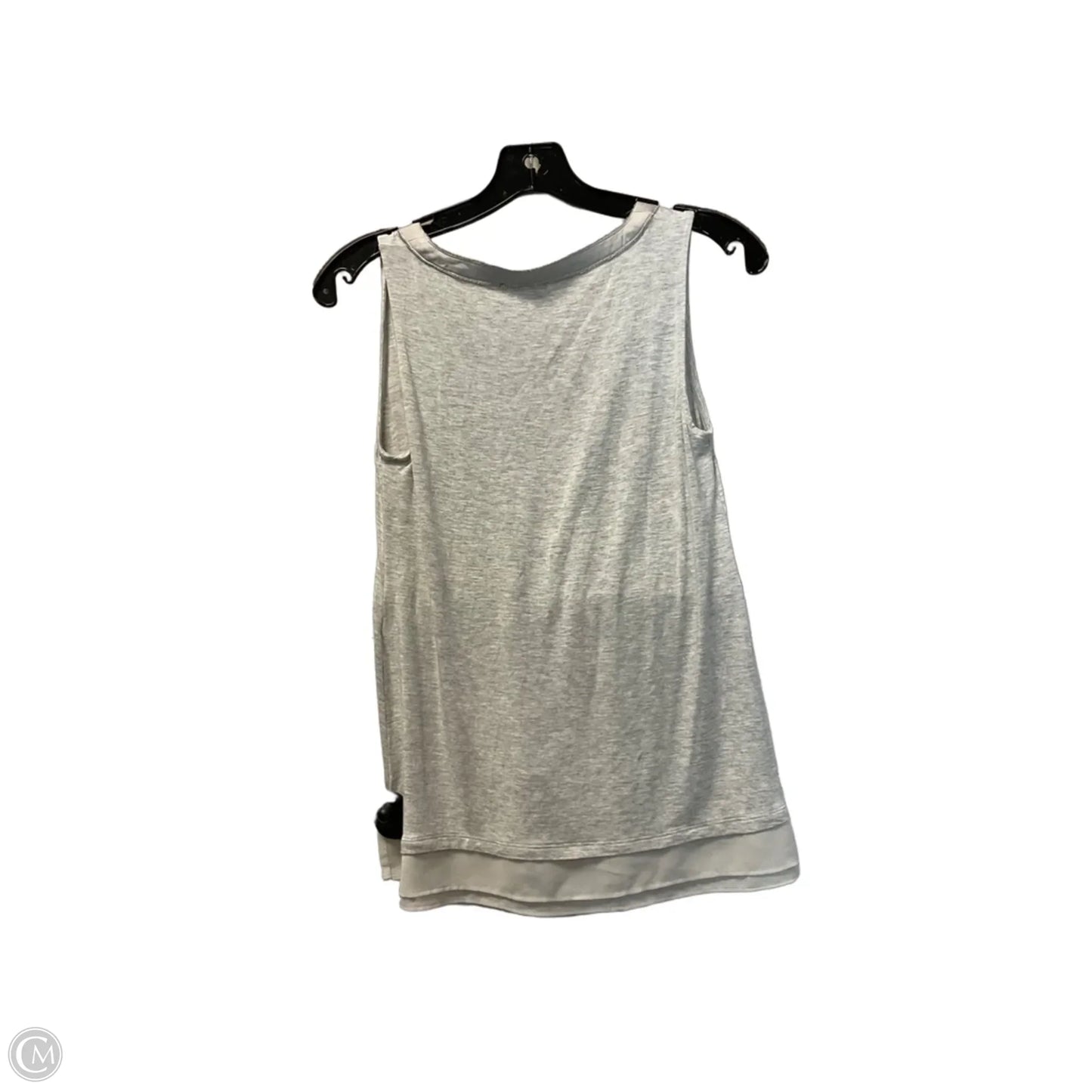 Top Sleeveless Basic By White House Black Market In Grey, Size: Xs