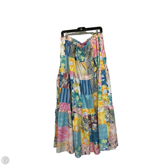 Skirt Maxi By Shein In Multi-colored, Size: 2x