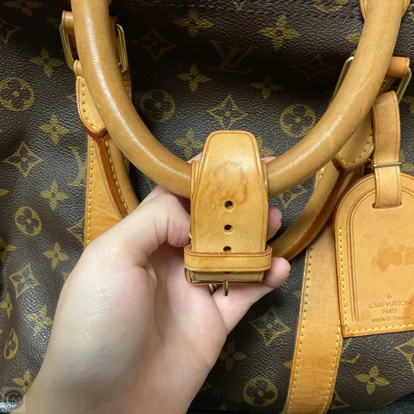 Duffle And Weekender Luxury Designer By Louis Vuitton, Size: Large