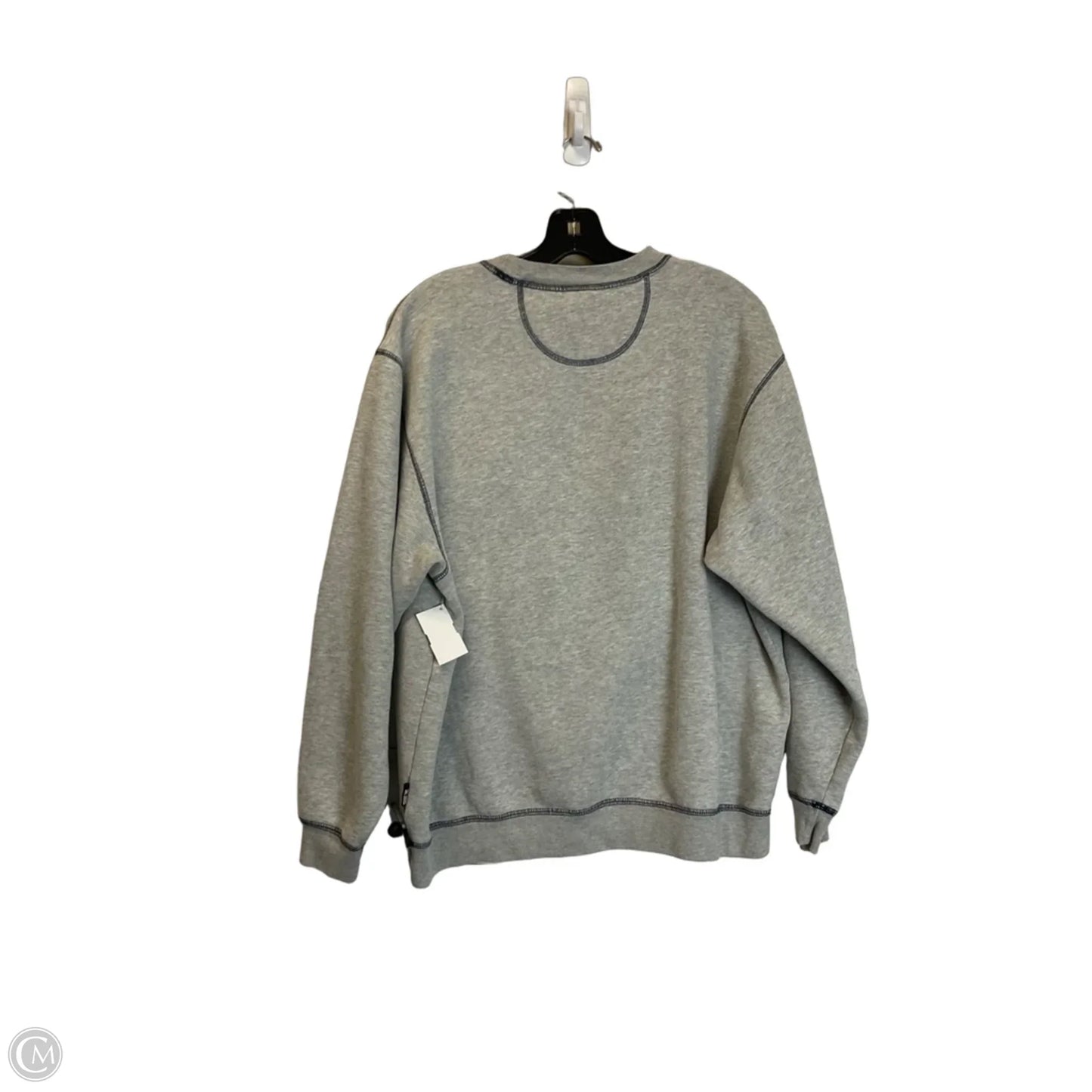 Sweatshirt Crewneck By Disney Store In Grey, Size: M
