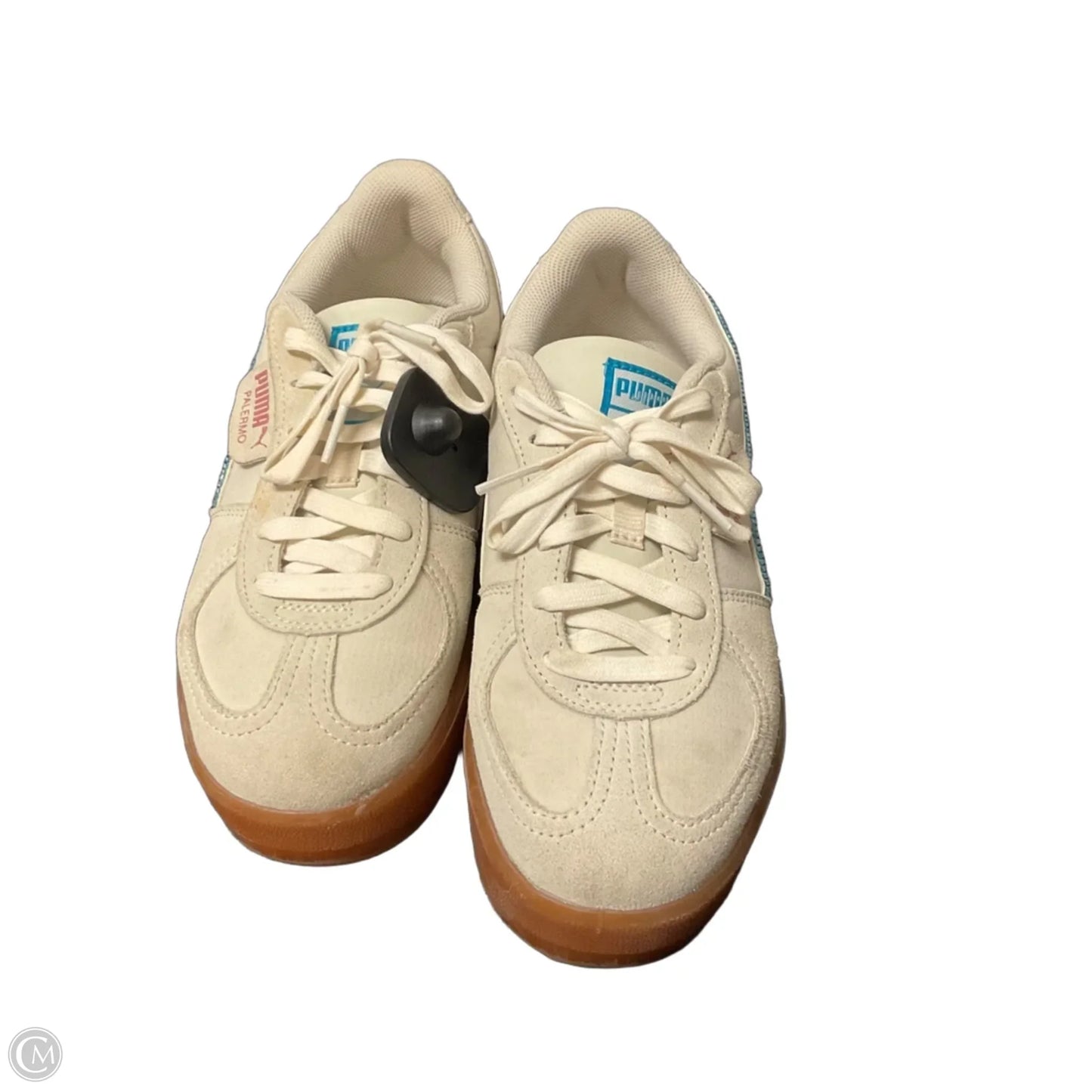 Shoes Sneakers By Puma In Cream, Size: 8