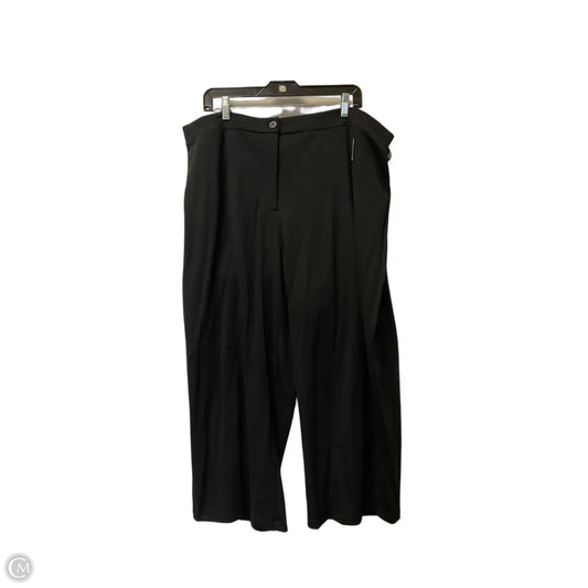Pants Dress By Magaschoni In Black, Size: 3x