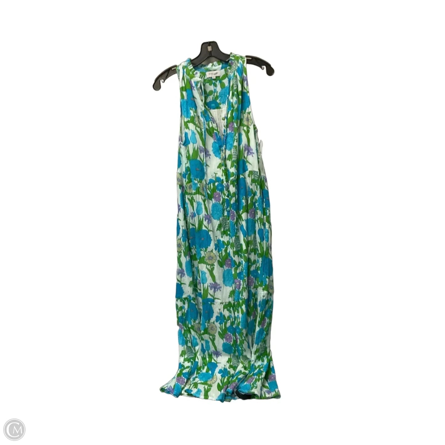 Dress Casual Maxi By Cmc In Blue, Size: S