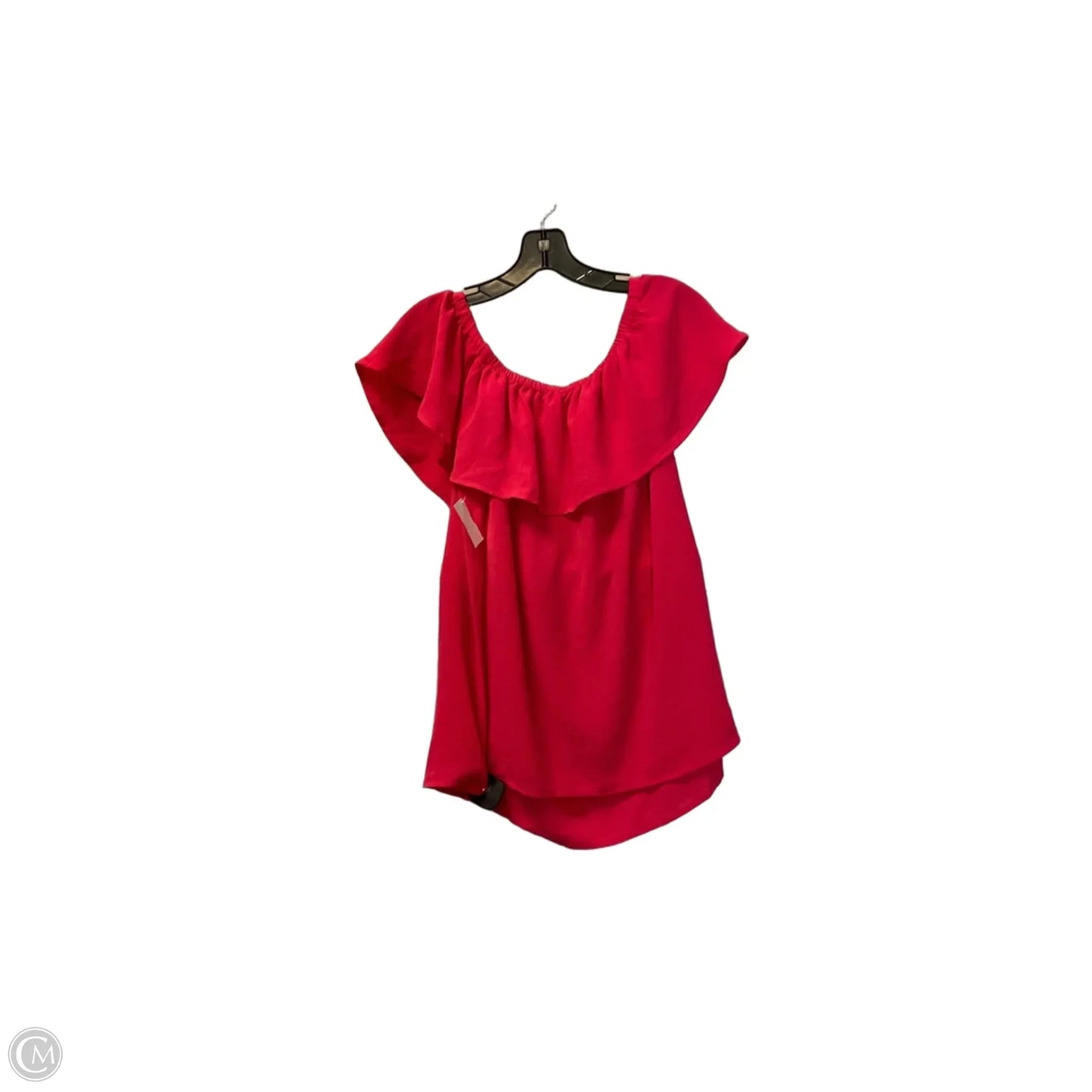 Top Short Sleeve By Michael By Michael Kors In Pink, Size: Xl