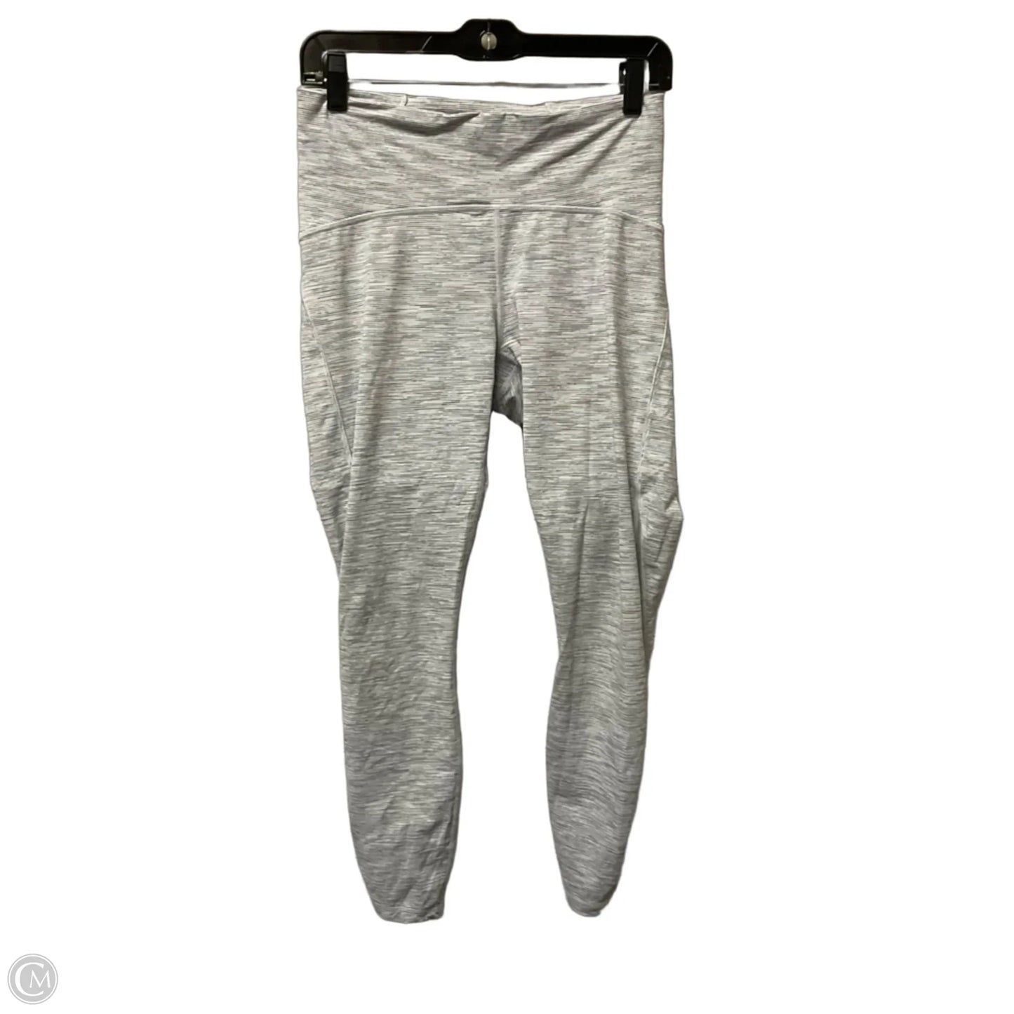Athletic Leggings By Lululemon In Striped Pattern, Size: 8