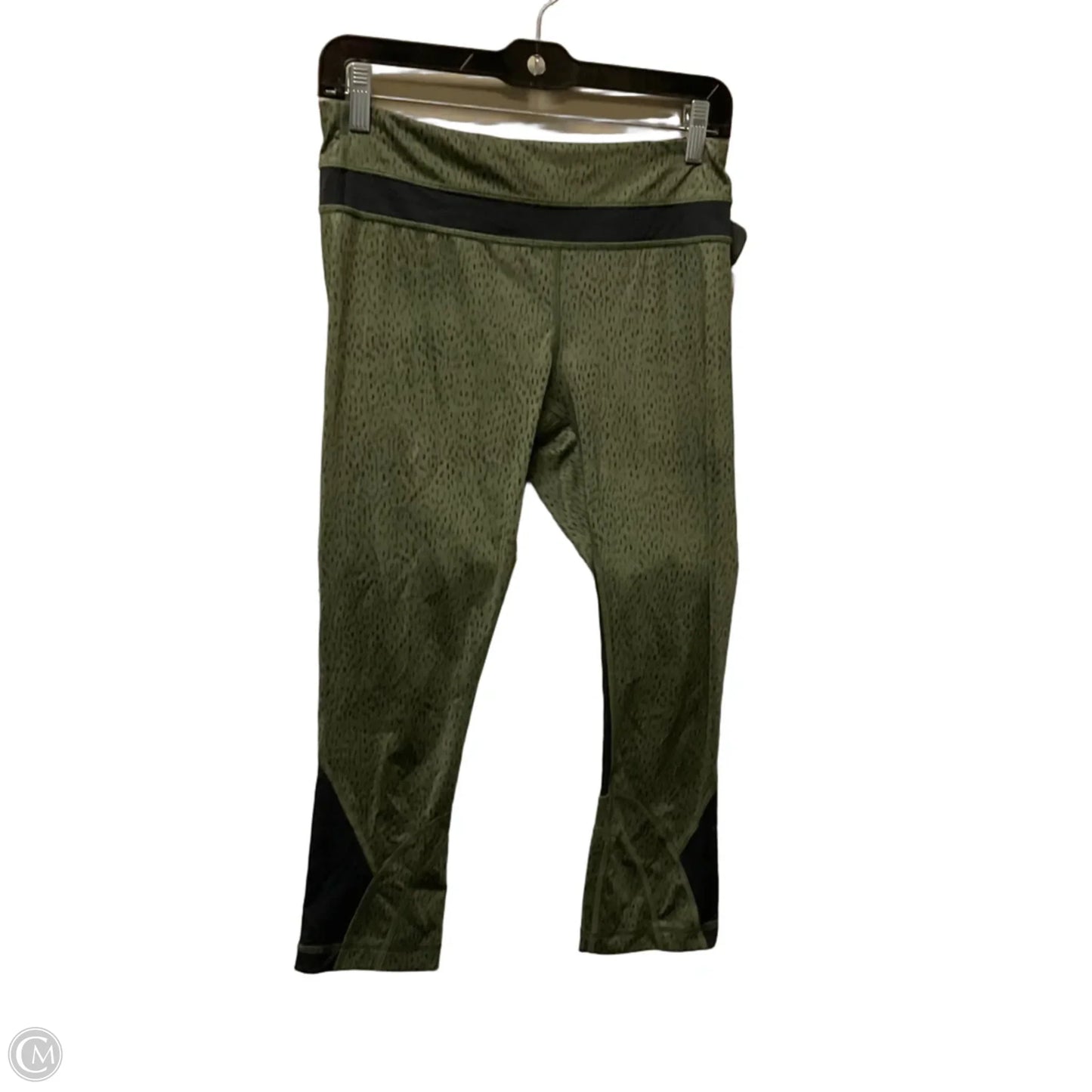 Athletic Leggings Capris By Lululemon In Green, Size: 6