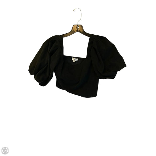 Top Short Sleeve By Entro In Black, Size: S