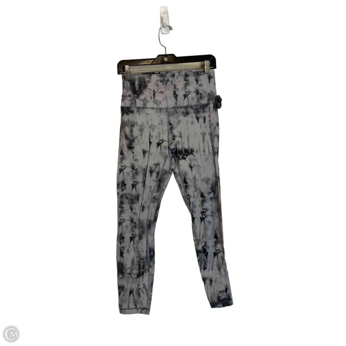 Athletic Leggings By Lululemon In Grey, Size: 8