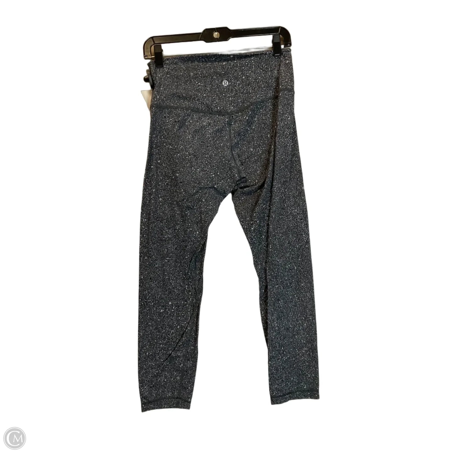 Athletic Leggings By Lululemon In Black & White, Size: 8