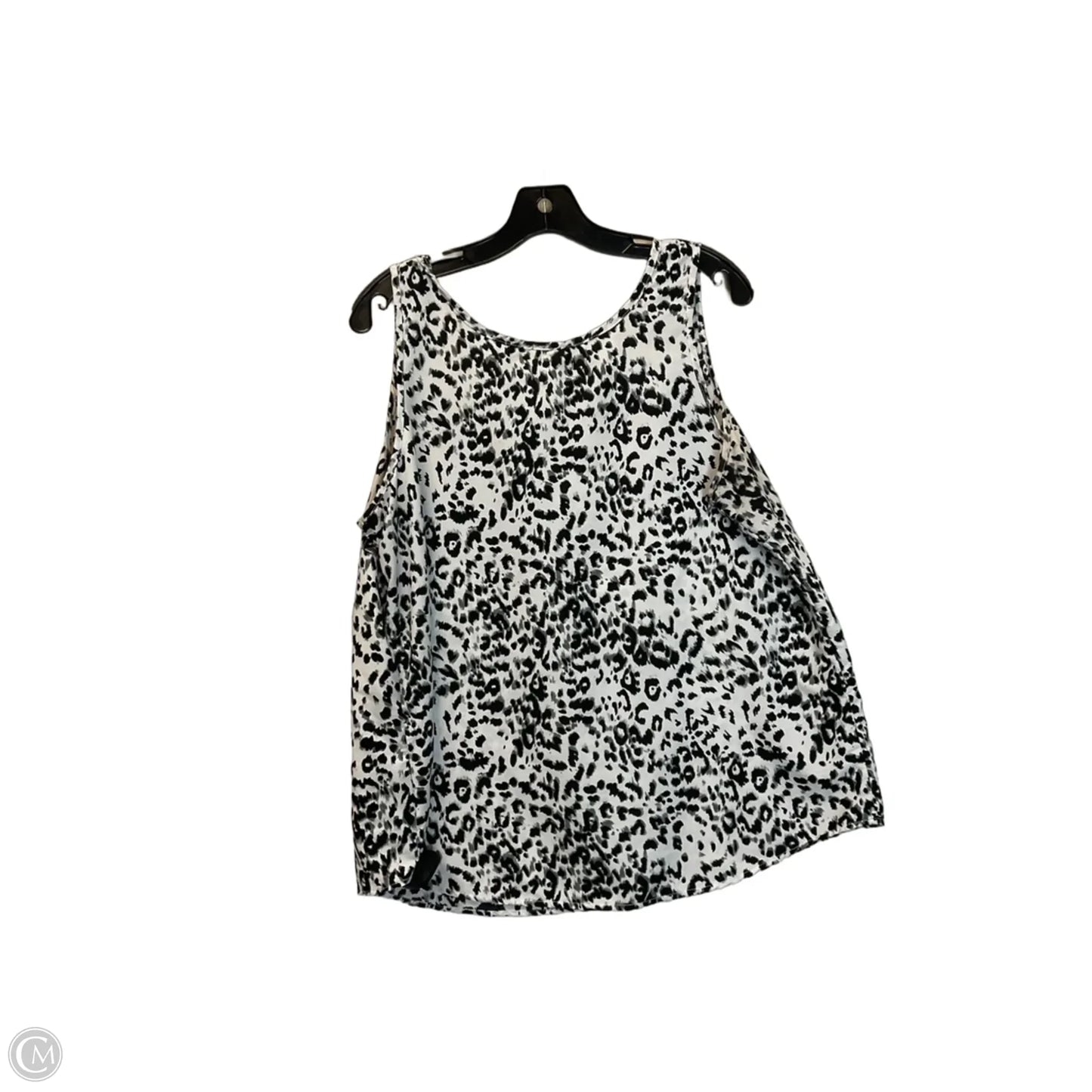 Top Sleeveless By Faded Glory In Animal Print, Size: Xxl