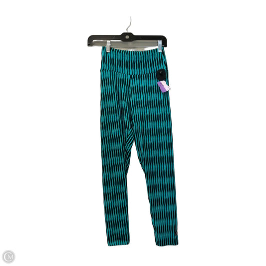 Athletic Leggings By Clothes Mentor In Black & Blue, Size: L