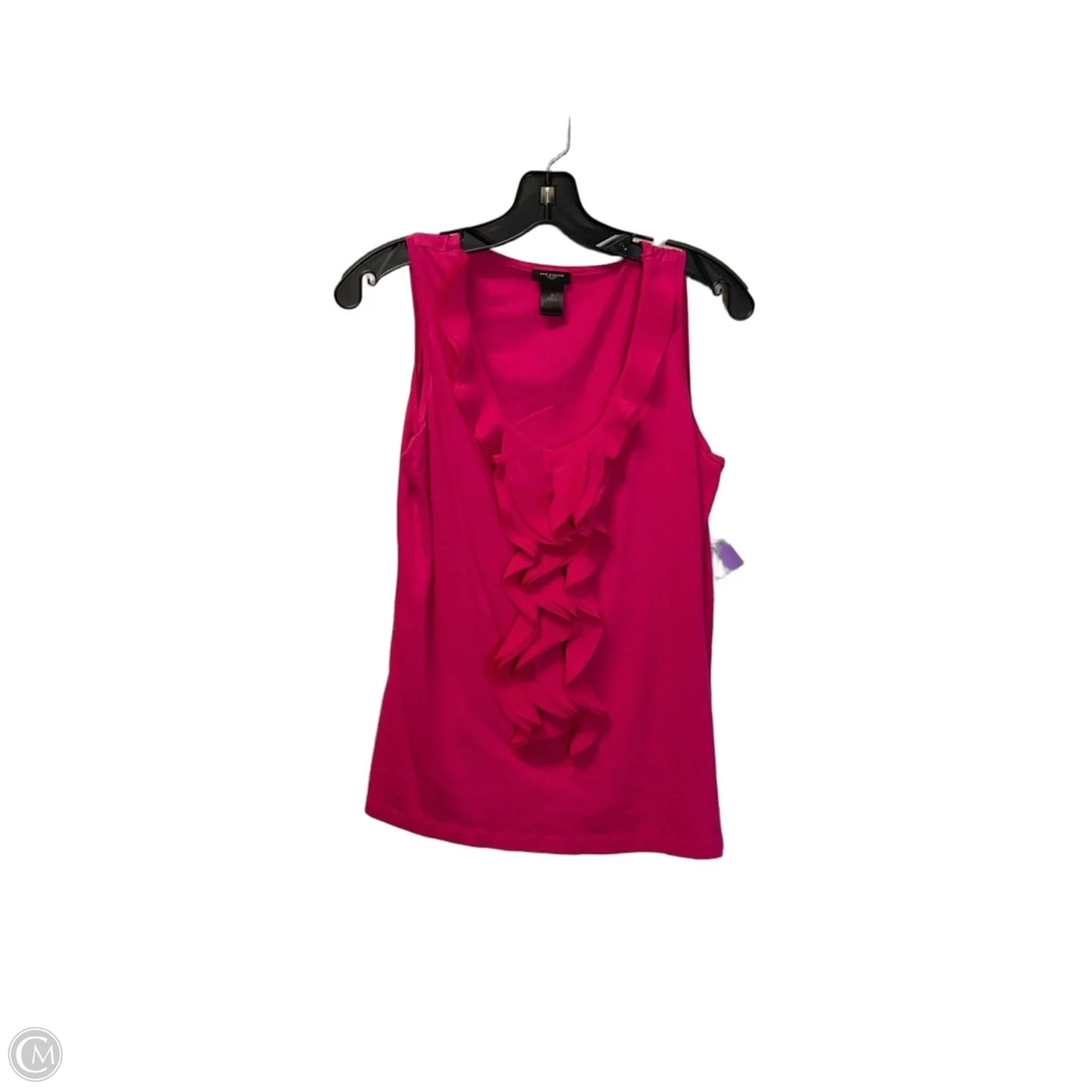 Top Sleeveless By Ann Taylor In Pink, Size: M