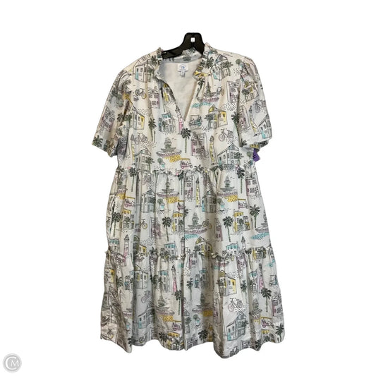 Dress Casual Short By Crown And Ivy In White, Size: Xl