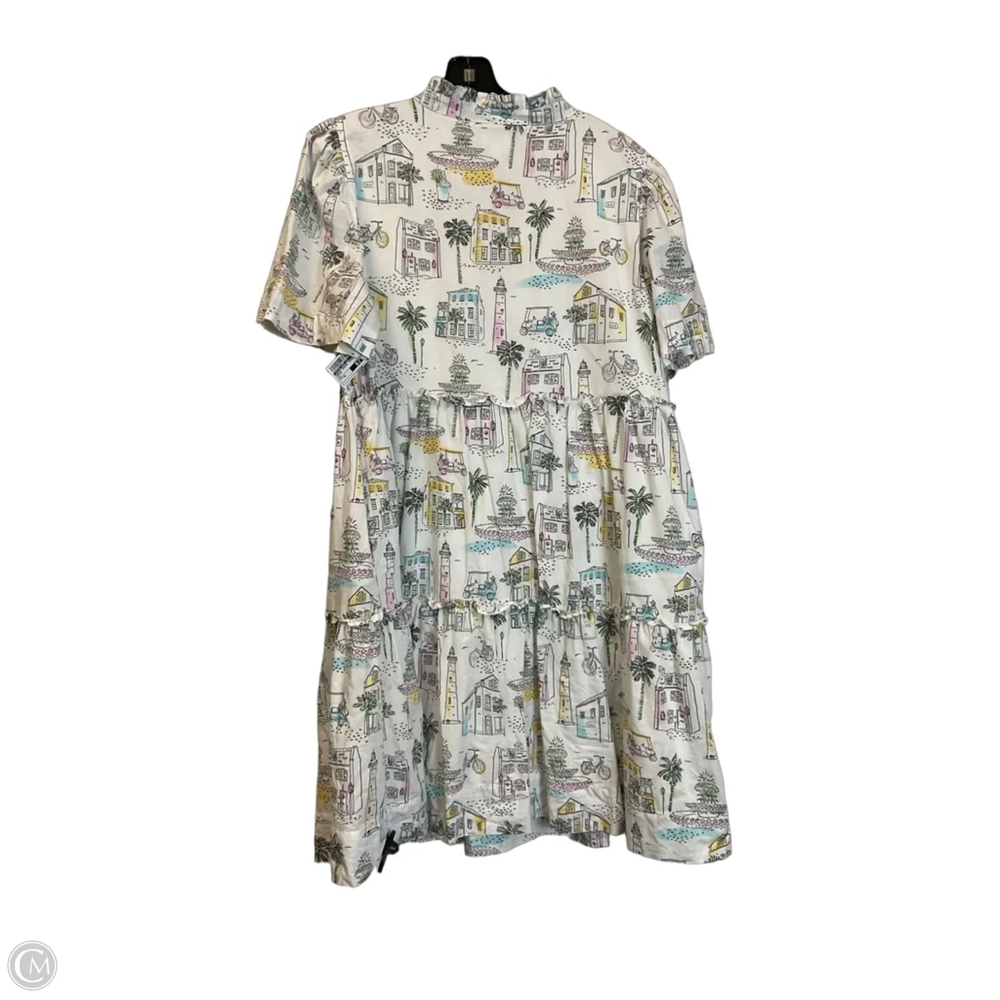 Dress Casual Short By Crown And Ivy In White, Size: Xl