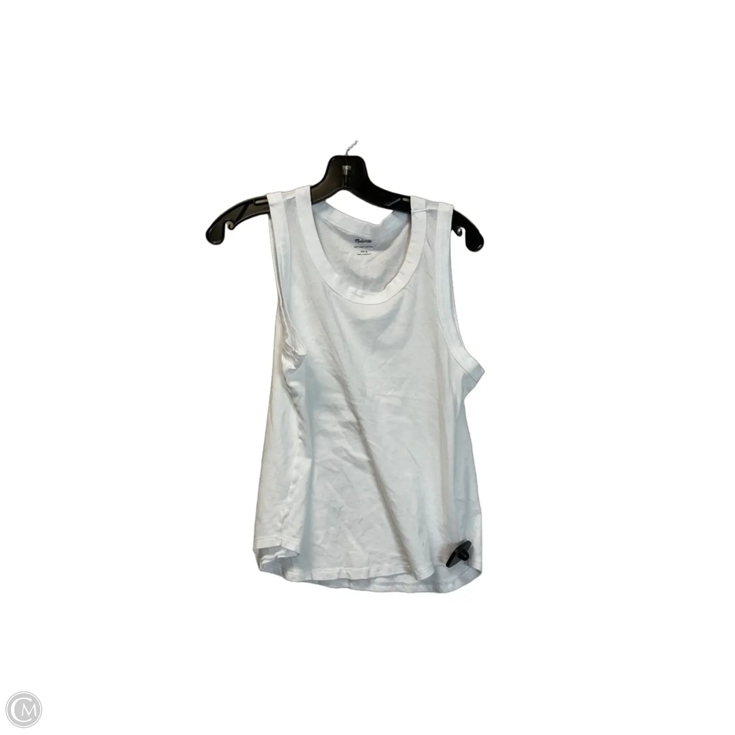 Top Sleeveless Basic By Madewell In White, Size: L