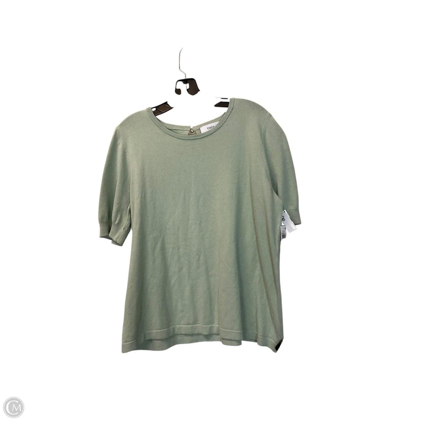 Top Short Sleeve By Cece In Green, Size: Xl