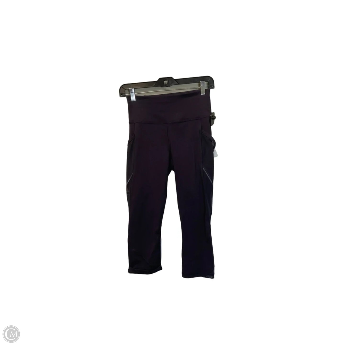 Athletic Leggings Capris By Lululemon In Purple