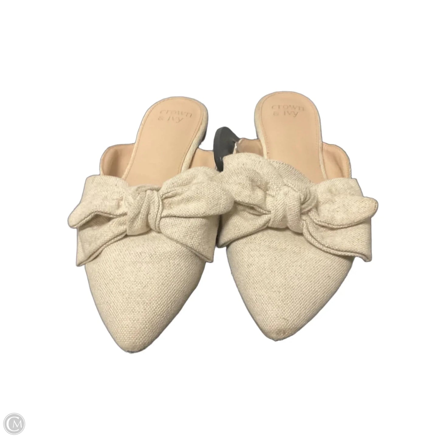 Shoes Flats By Crown And Ivy In Cream, Size: 9