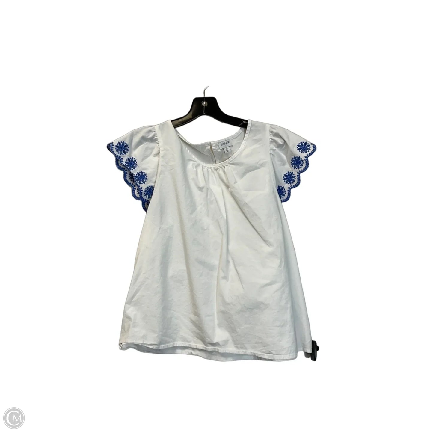 Top Sleeveless By J. Crew In White, Size: M
