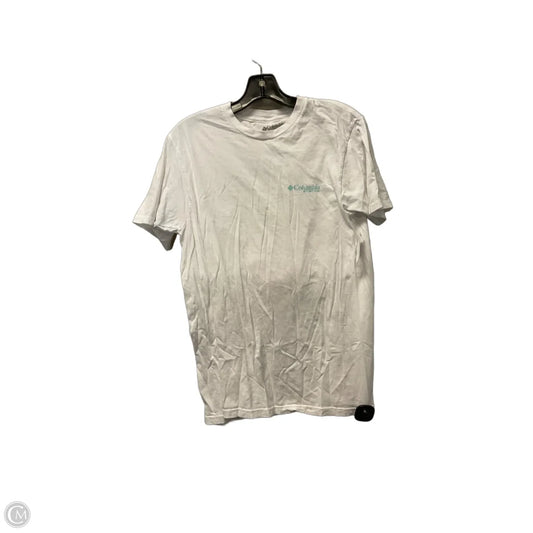 Top Short Sleeve Basic By Columbia In White, Size: M