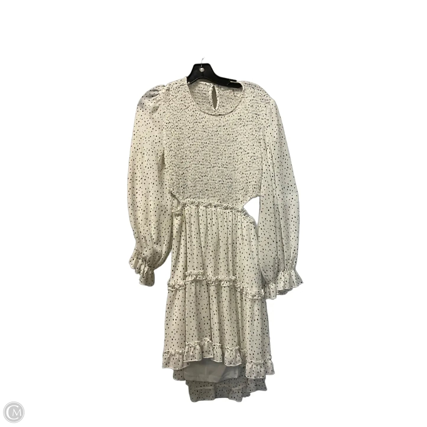 Dress Casual Short By Entro In Cream, Size: L