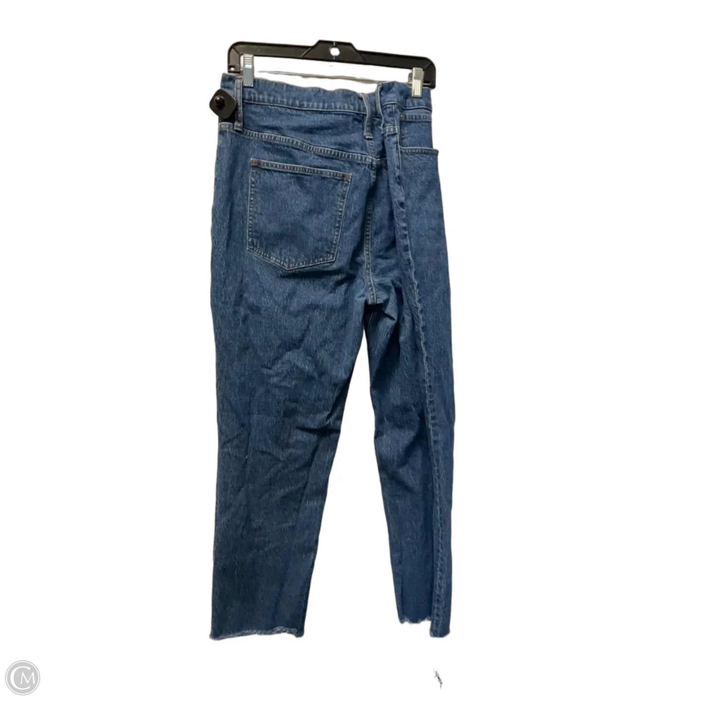 Jeans Straight By Madewell In Blue Denim, Size: 16