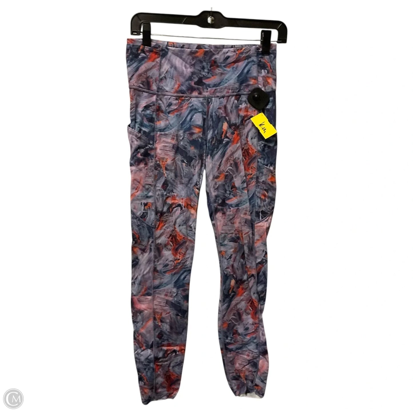 Athletic Leggings By Lululemon In Blue & Purple, Size: 6